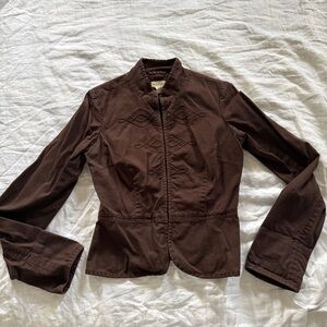 Elevenses Dark Brown Women's Blazer